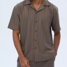 Load image into Gallery viewer, Ribbed Button Shirt