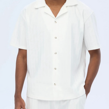 Load image into Gallery viewer, Ribbed Button Shirt
