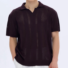Load image into Gallery viewer, Knit Polo
